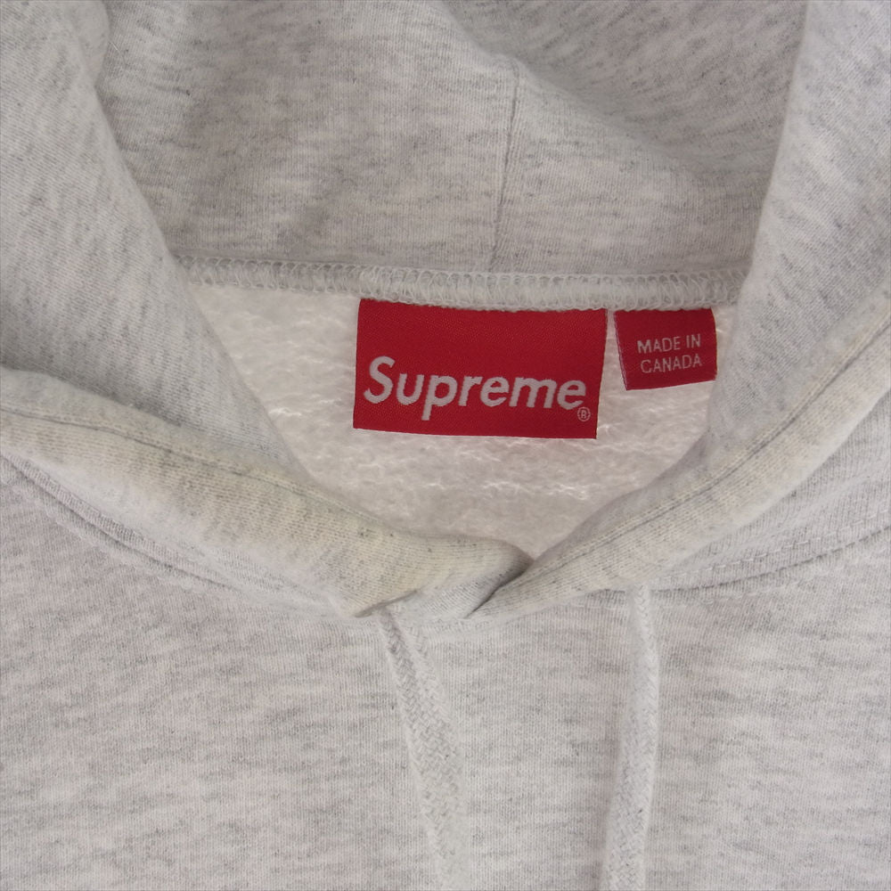 Supreme シュプリーム 23AW Tail Hooded Sweatshirt ロゴ パーカー ライトグレー系 XL【中古】