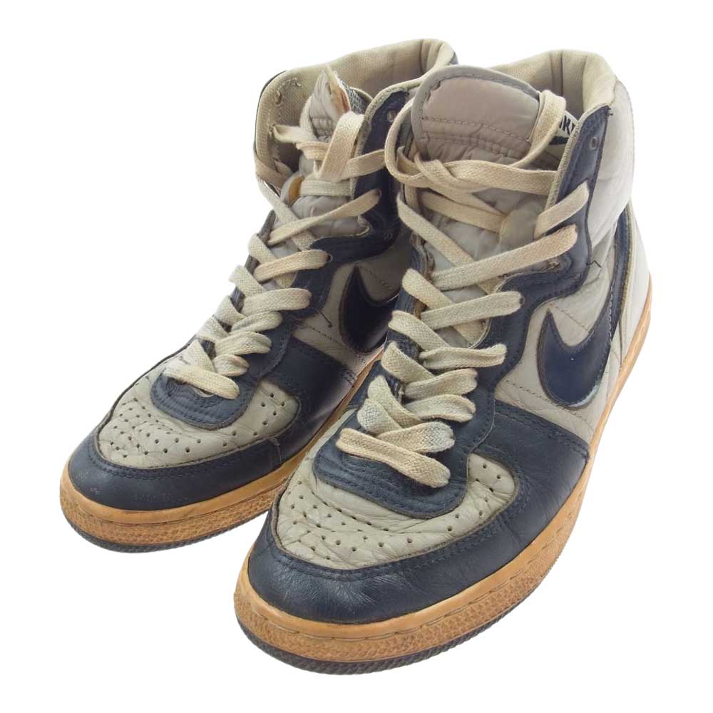 NIKE ナイキ 851101 TY TERMINATOR 1985年製 80S ターミネーター ハイ ヴィンテージ オリジナル ハイカット スニーカー  グレー系 27.5cm【中古】