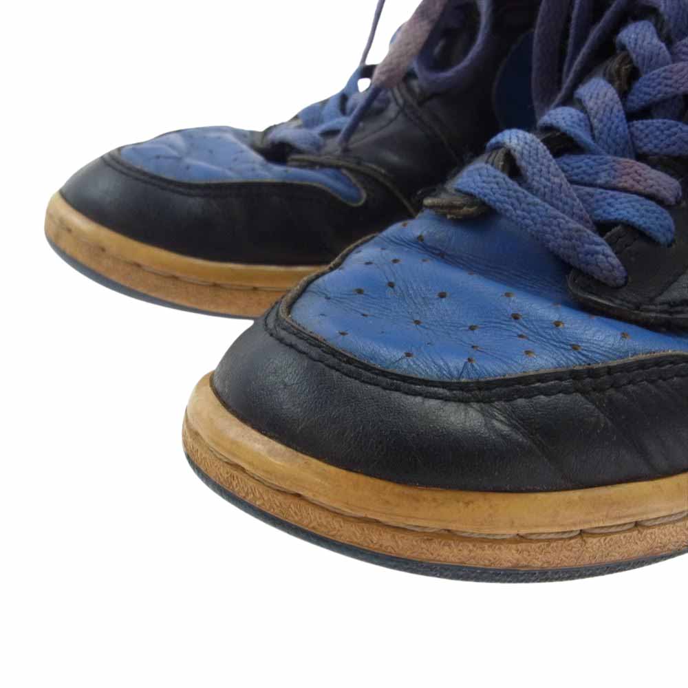 NIKE AIR JORDAN ナイキ ジョーダン 1 オリジナル 1985年製 80S ヴィンテージ ハイカット スニーカー  ブルー系 26.5cm【中古】