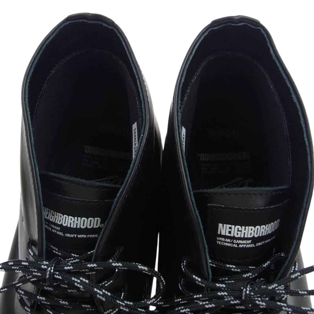 NEIGHBORHOOD ネイバーフッド 231AZDAN-FW01 × DANNER ダナー POSTMAN BOOTS ポストマン ブーツ チャッカブーツ ブラック系 28cm【中古】