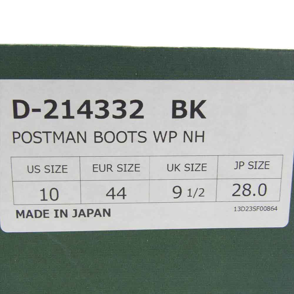 NEIGHBORHOOD ネイバーフッド 231AZDAN-FW01 × DANNER ダナー POSTMAN BOOTS ポストマン ブーツ チャッカブーツ ブラック系 28cm【中古】