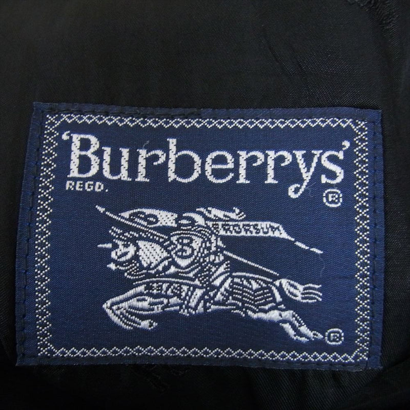 BURBERRY バーバリー 90年代 テーラード ジャケット ブラック系 サイズ表記無【中古】