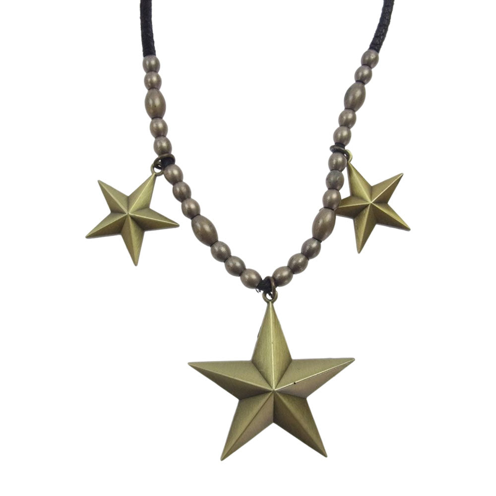 SOPHNET. ソフネット 16SS SOPH-160154 STAR NECKLACE BRASS スター ネックレス ブラス   ゴールド系【中古】