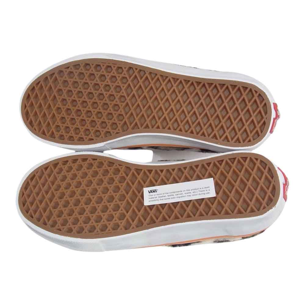 Supreme シュプリーム 23AW  VANS SKATE OLD SKOOL LEOPARD バンズ スケート オールド スクール レオパード スニーカー オレンジ系 24cm【新古品】【未使用】【中古】