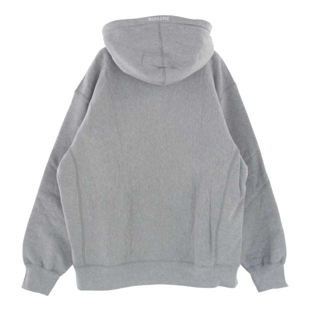Supreme シュプリーム 20AW S Logo Hooded Sweatshirt エスロゴ スウェット パーカー フーディー  グレー系 L【美品】【中古】