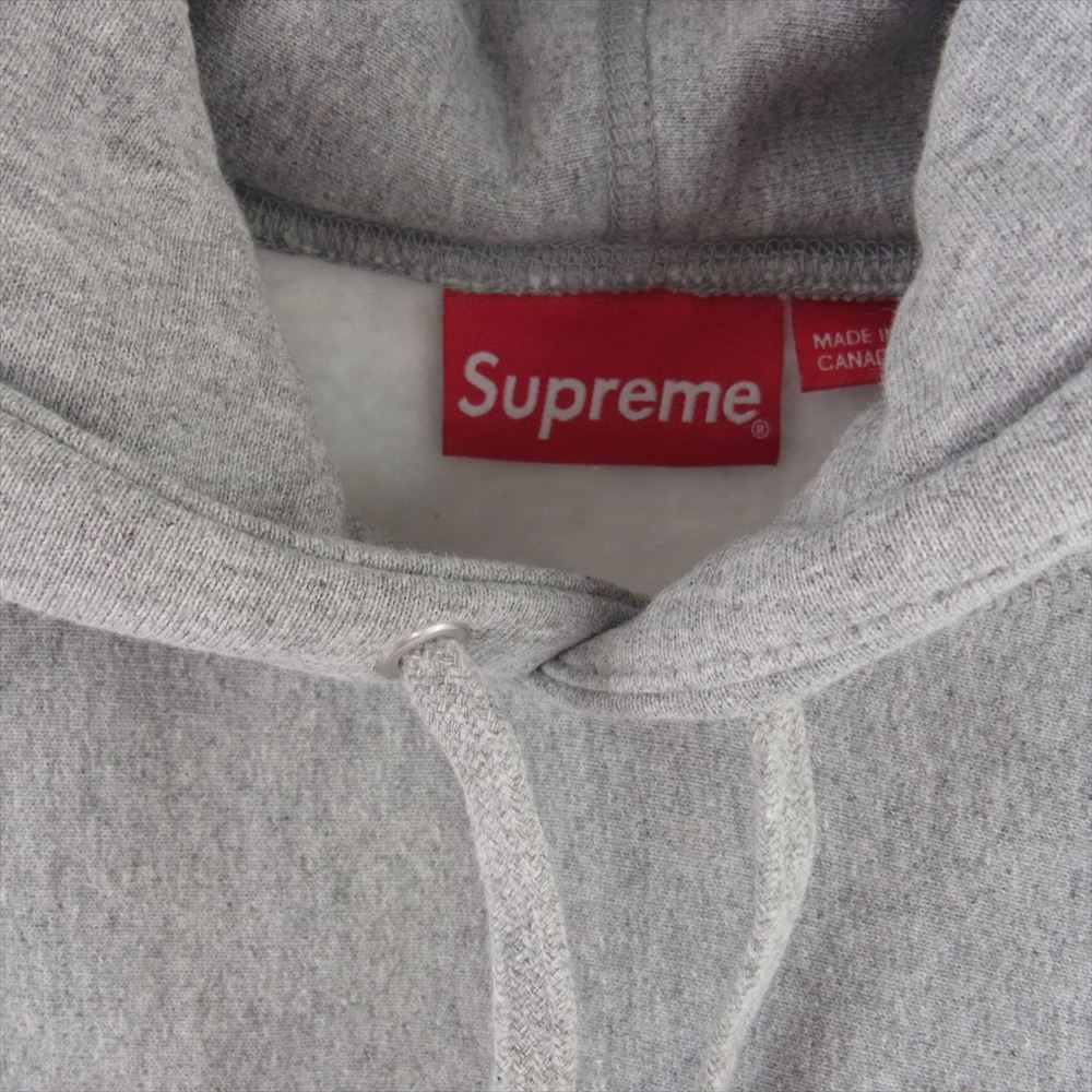 Supreme シュプリーム 20AW S Logo Hooded Sweatshirt エスロゴ スウェット パーカー フーディー  グレー系 L【美品】【中古】