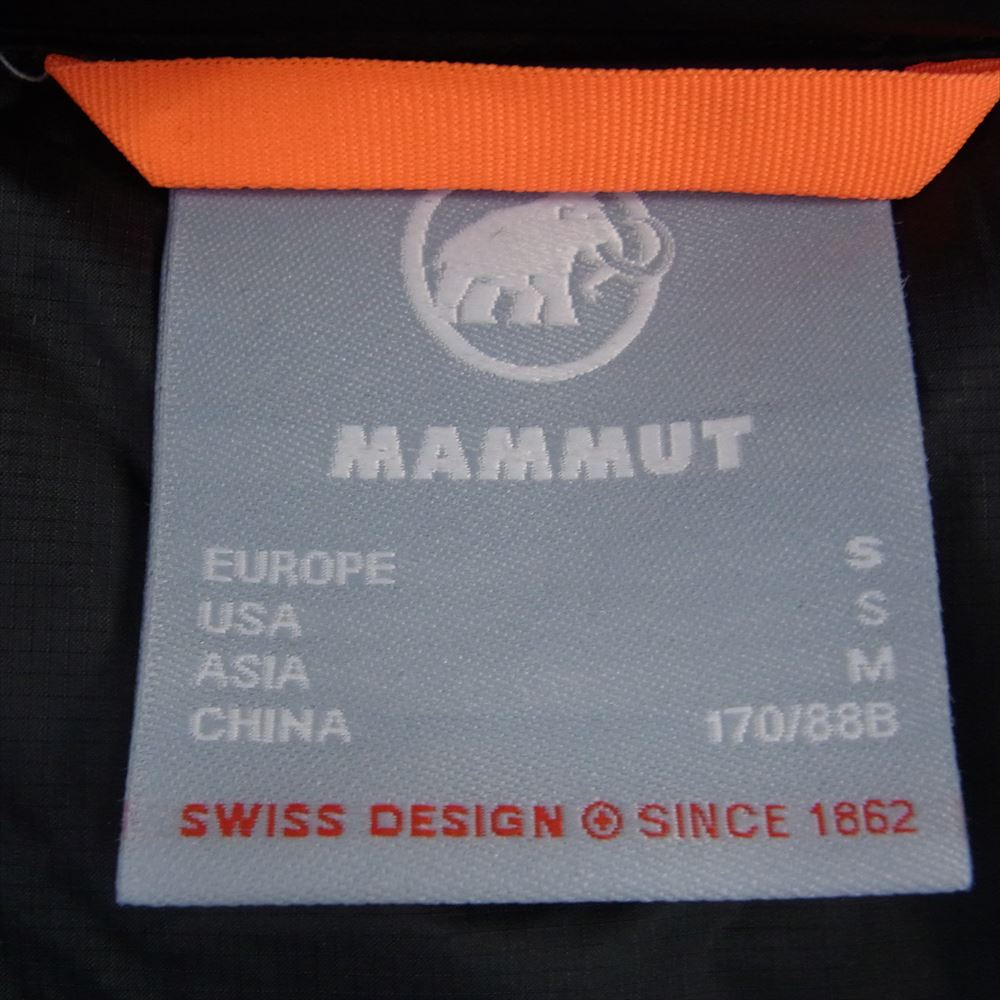 Mammut マムート 1013-02630 Gravity IN Hooded Jacket AF グラビティ イン フーデッド ダウン ジャケット ブラック系 ASIA　M【美品】【中古】