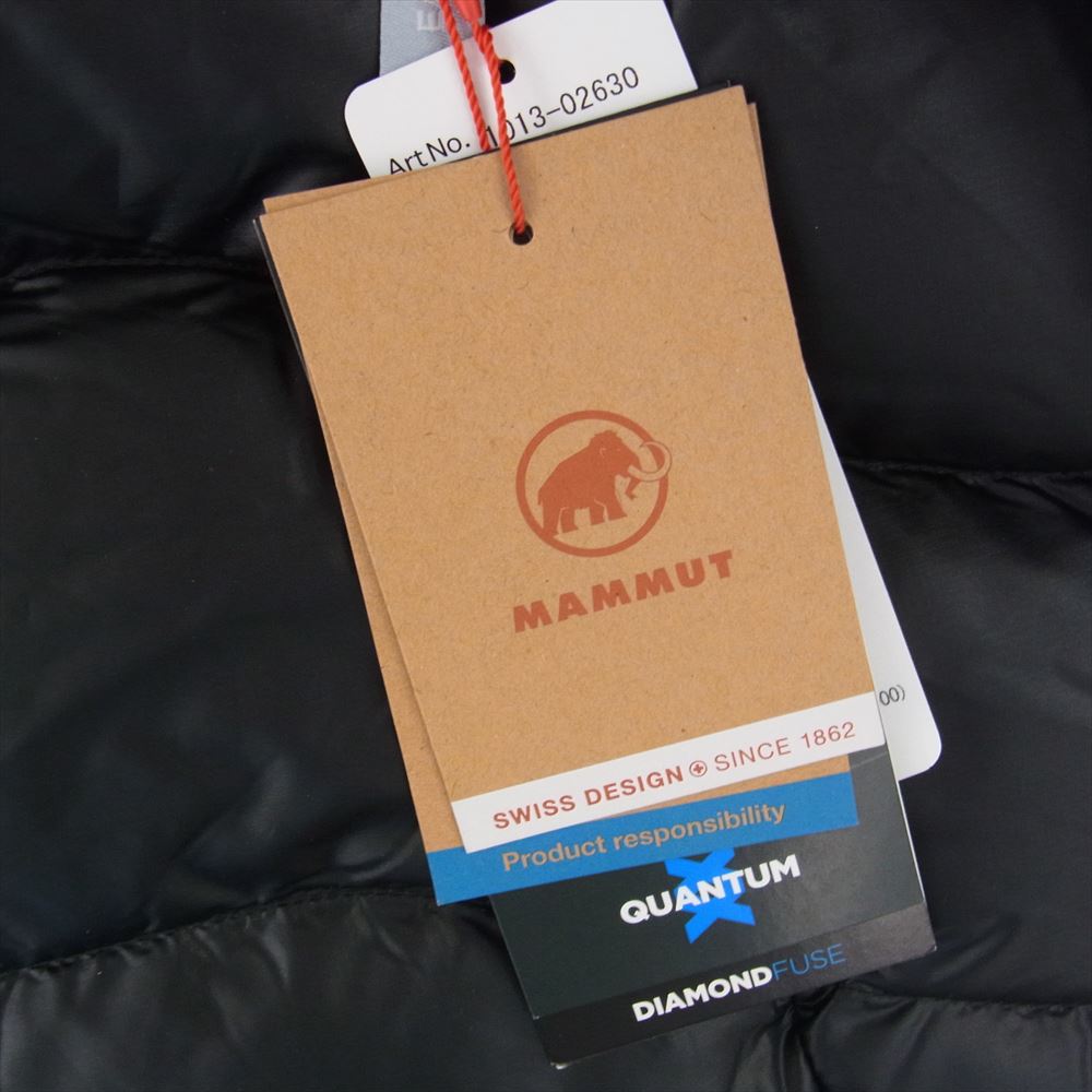 Mammut マムート 1013-02630 Gravity IN Hooded Jacket AF グラビティ イン フーデッド ダウン ジャケット ブラック系 ASIA　M【美品】【中古】