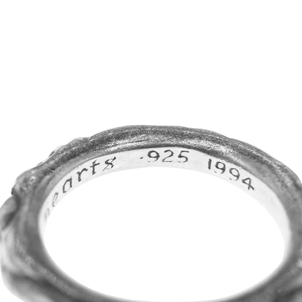 CHROME HEARTS クロムハーツ（原本無） SCRL BAND スクロール バンド リング シルバー系 16号【中古】