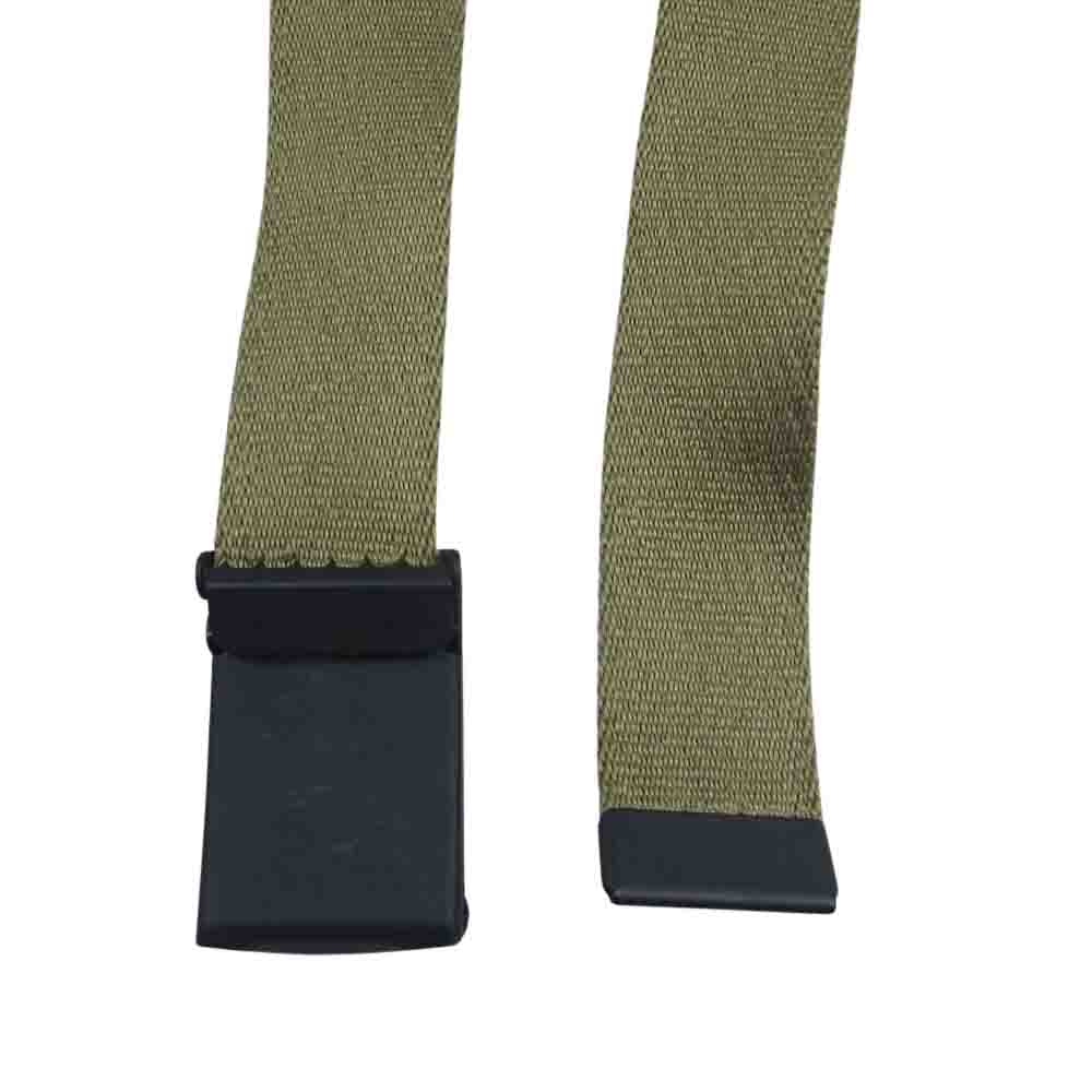 NEIGHBORHOOD ネイバーフッド G.I./E-BELT ジャガード織 ガチャ ベルト ベージュ系【中古】