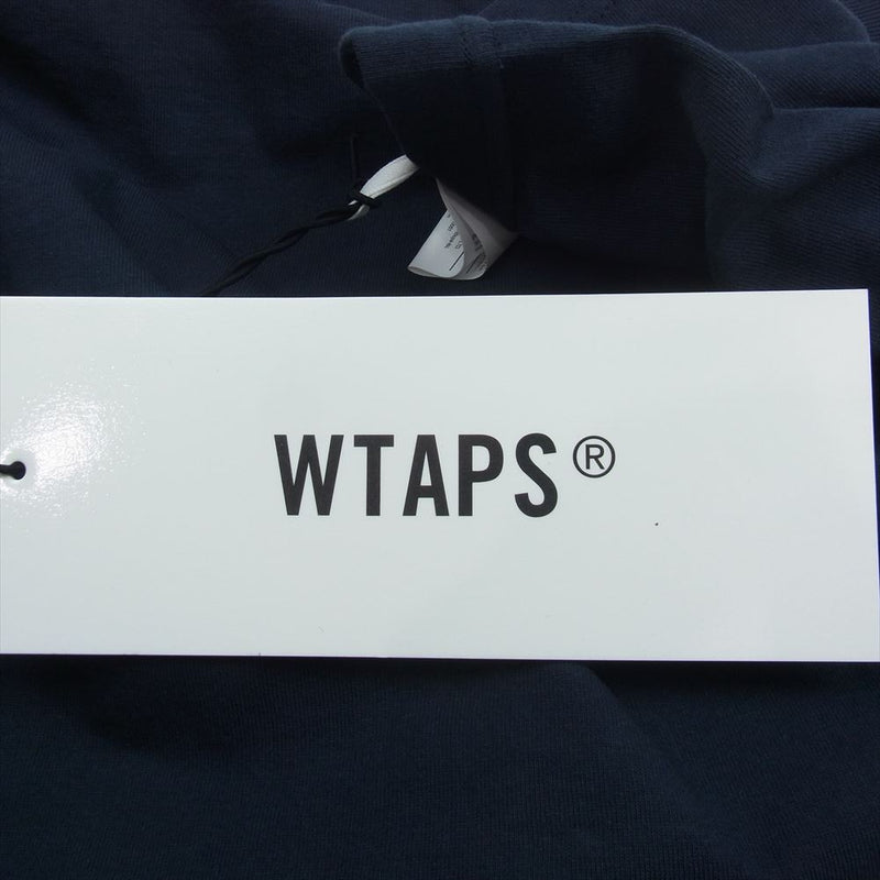 WTAPS ダブルタップス 23SS 231ATDT-STM05S DSQD SS Tee プリント 半袖 Tシャツ ネイビー系 02【極上美品】【中古】