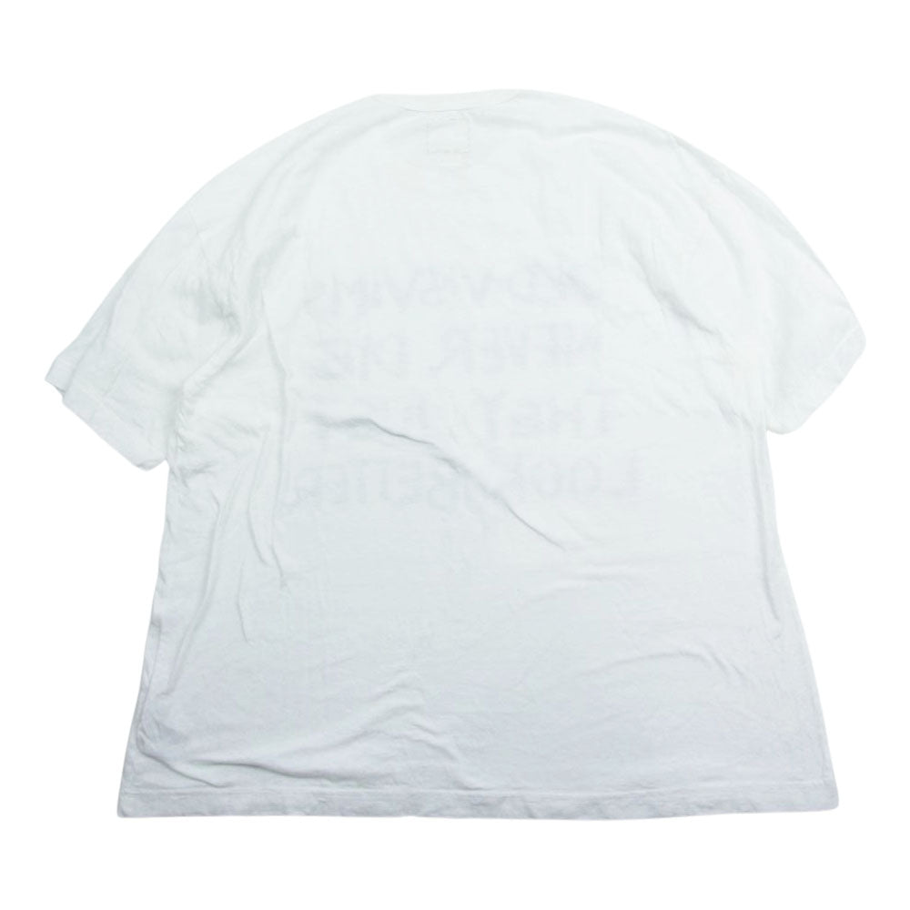 VISVIM ビズビム 22SS 0122405010004 JUMBO TEE S/S ジャンボ カットソー Tシャツ 半袖 ホワイト ホワイト系 4【中古】