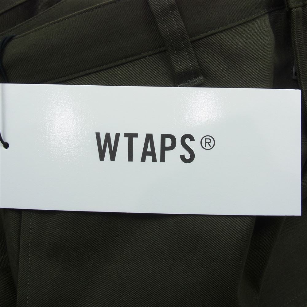 WTAPS ダブルタップス 21AW 212BRDT-PTM02 JUNGLE STOCK 01 TROUSERS ジャングル カーゴ パンツ カーキ カーキ系 03【極上美品】【中古】