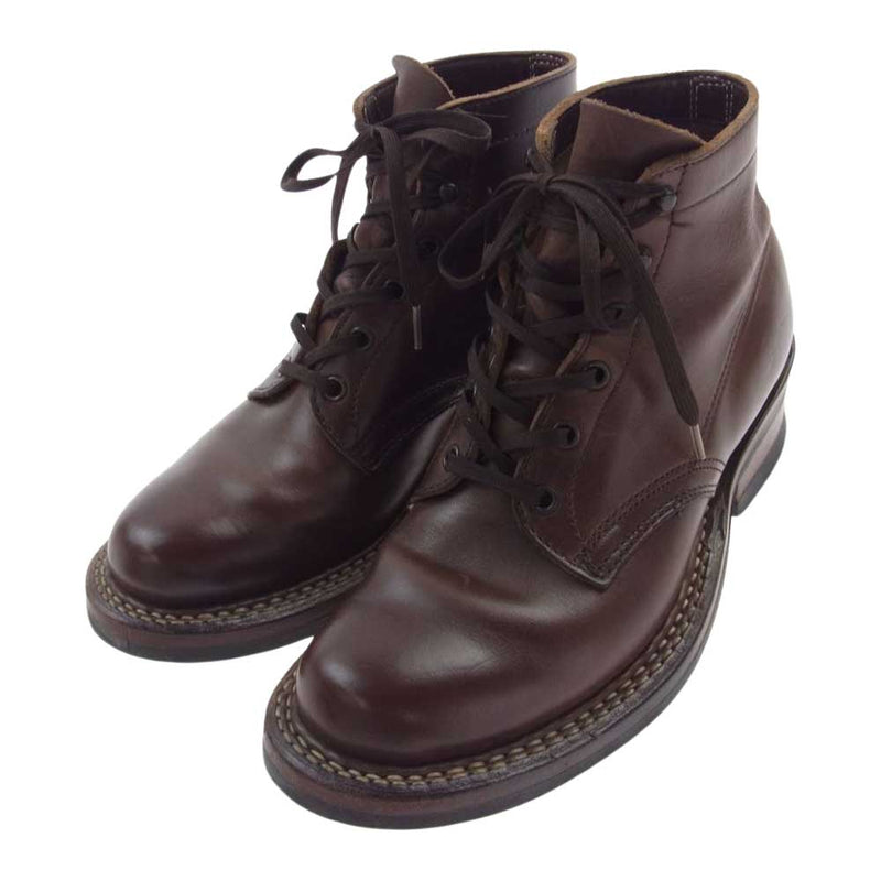 WHITE'S BOOTS ホワイツブーツ SEMI DRESS セミドレス レースアップ ブーツ ブラウン系 US8D【中古】