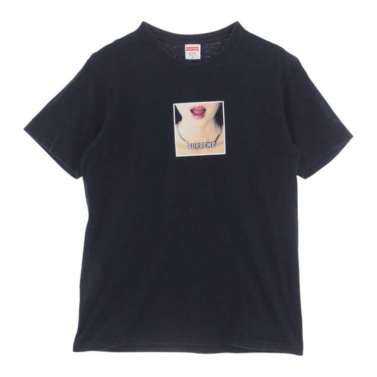 Supreme シュプリーム 18SS Necklace Tee ネックレス ジュエリーモチーフ プリント 半袖 Tシャツ ブラック ブラック系 M【中古】