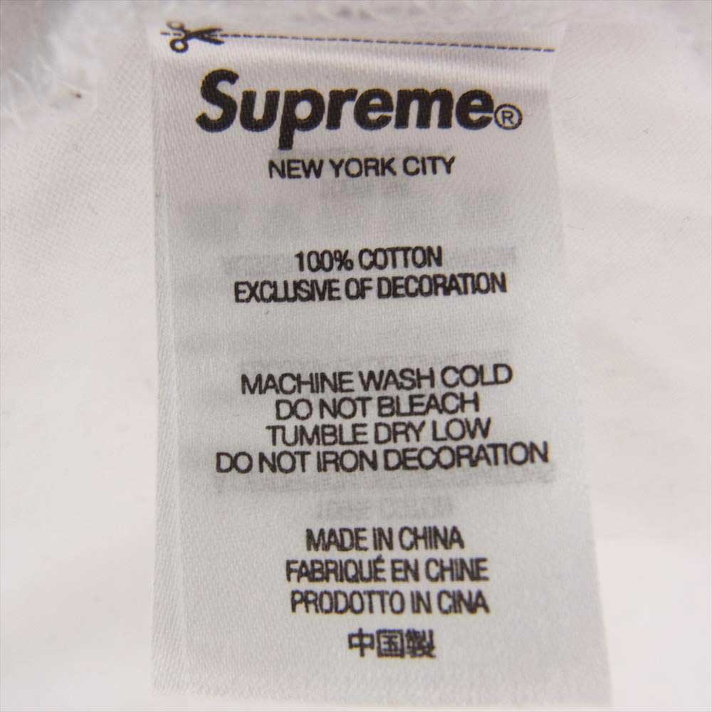 Supreme シュプリーム Small Box L/S Tee スモールボックスロゴ 長袖 Tシャツ  ホワイト系 M【中古】
