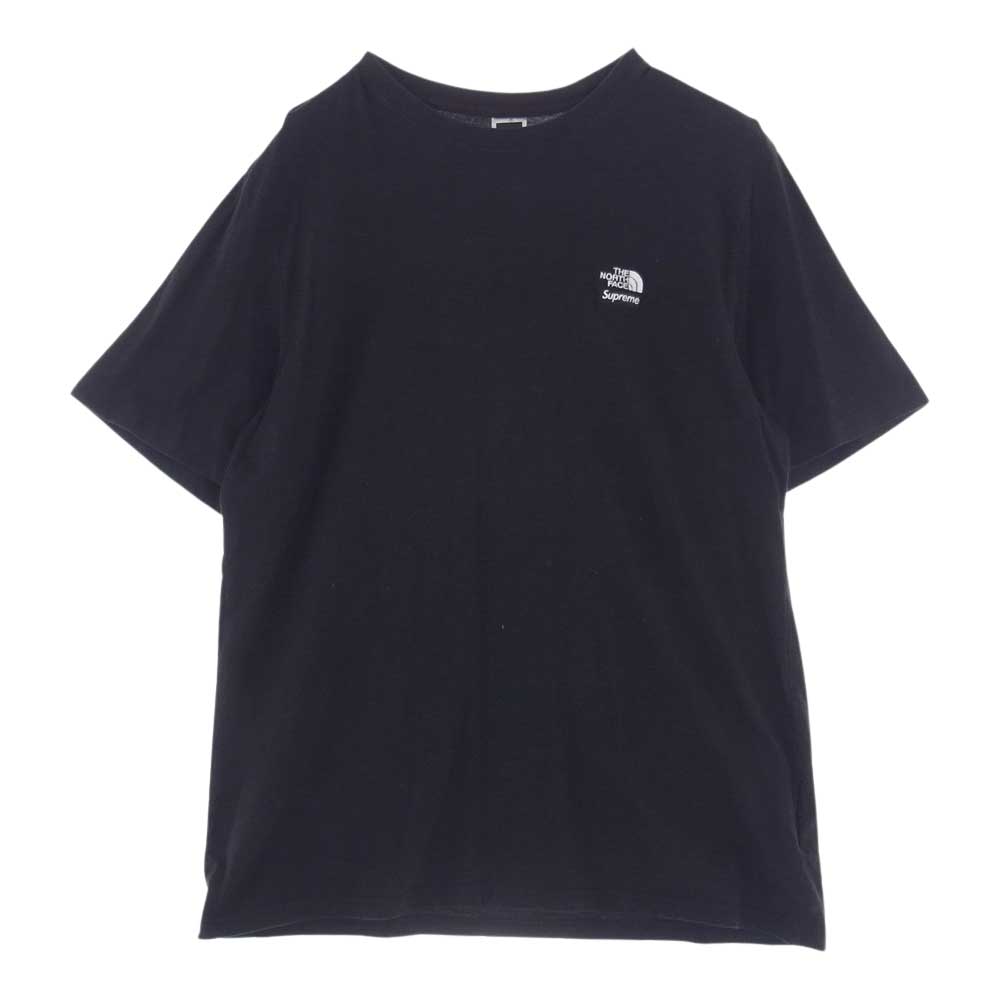 Supreme シュプリーム 22SS NT02209I THE NORTH FACE BANDANA S/S TEE ノースフェイス バンダナ 半袖 Tシャツ  ブラック系 XL【中古】