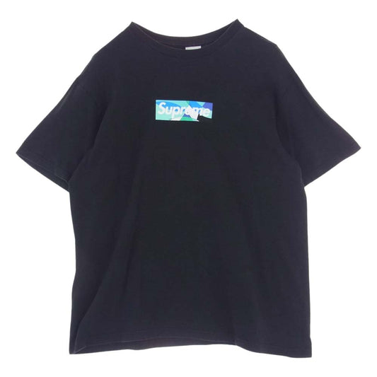 Supreme シュプリーム 21SS  Emilio Pucci Box Logo Tee エミリオプッチ ボックス ロゴ 半袖 Tシャツ ブラック系 M【中古】