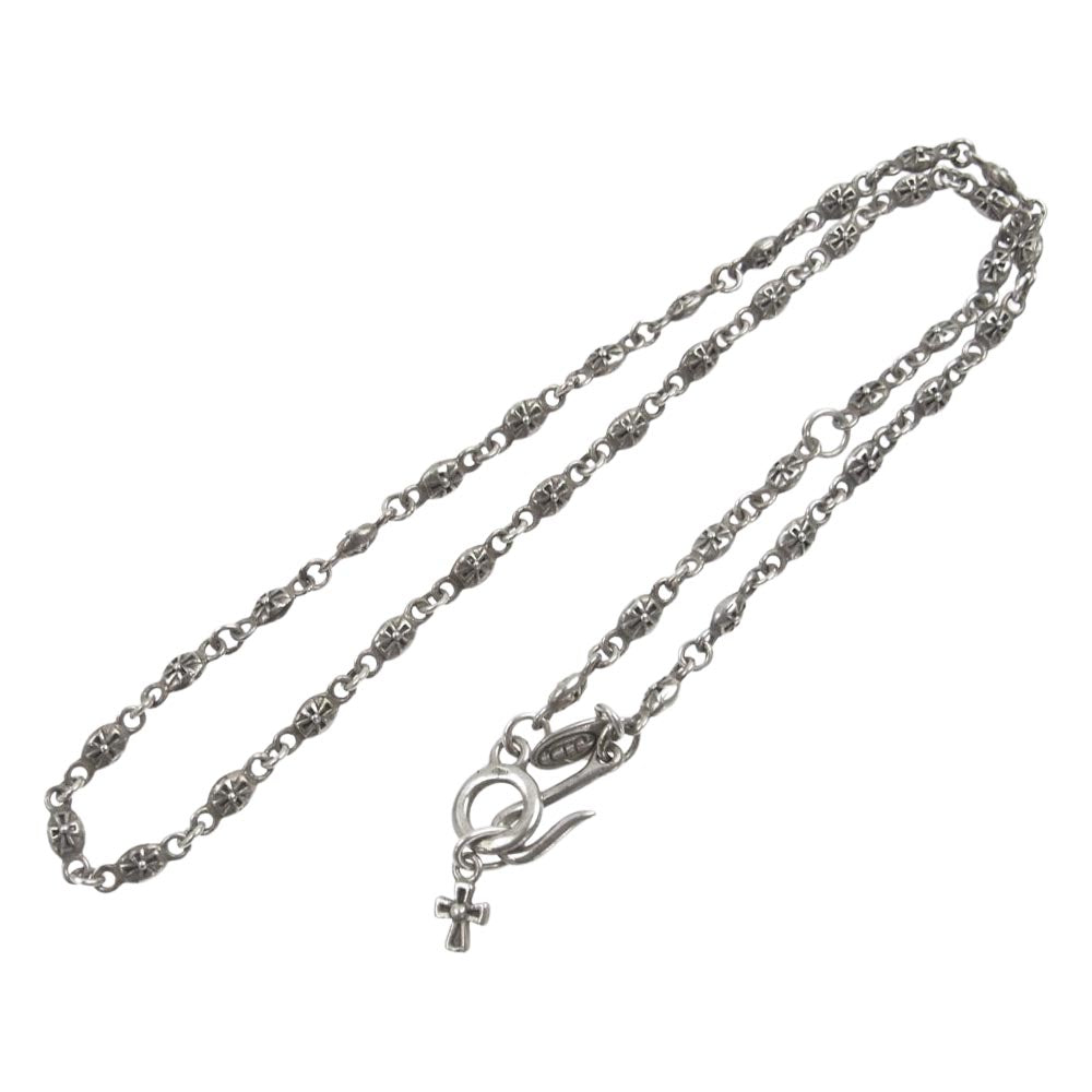 Justin Davis ジャスティンデイビス 45㎝ HEAVY CROSS ヘヴィクロス チェーン ネックレス シルバー系【中古】
