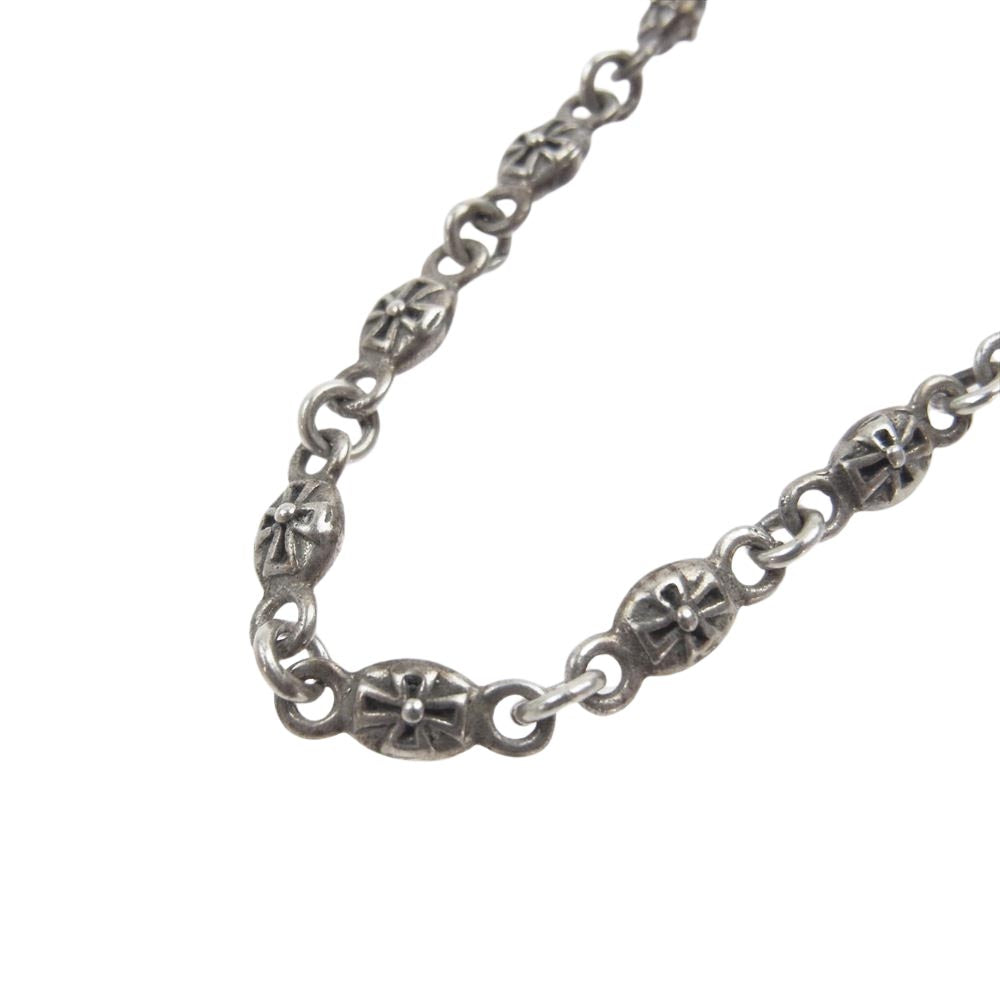 Justin Davis ジャスティンデイビス 45㎝ HEAVY CROSS ヘヴィクロス チェーン ネックレス シルバー系【中古】