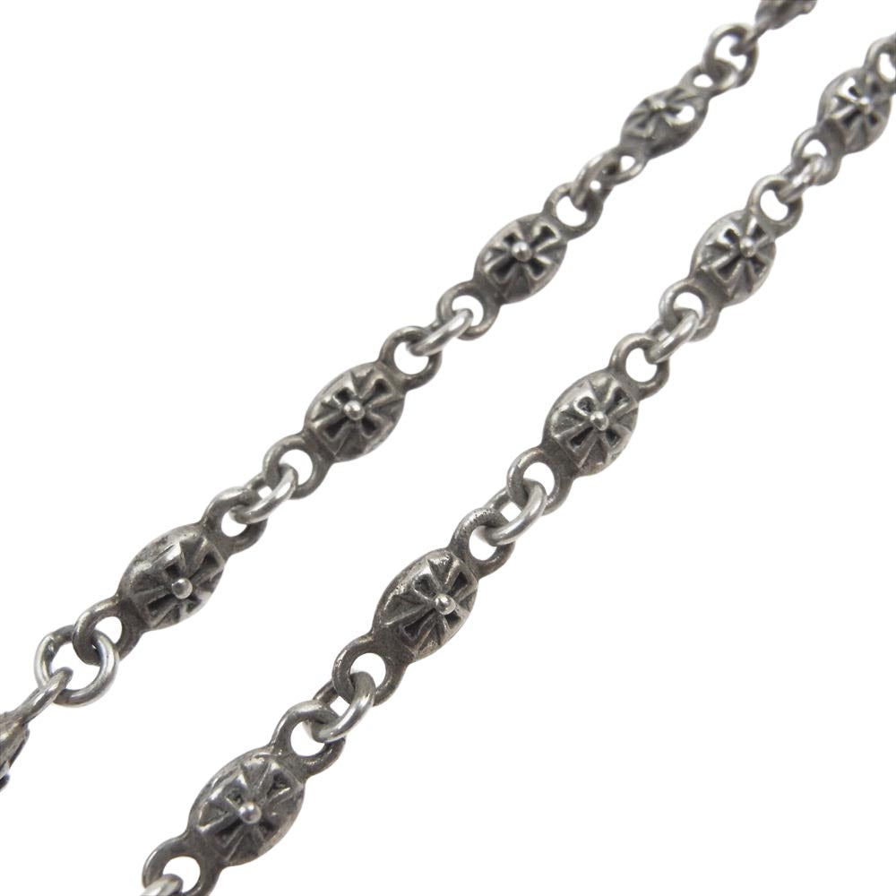 Justin Davis ジャスティンデイビス 45㎝ HEAVY CROSS ヘヴィクロス チェーン ネックレス シルバー系【中古】