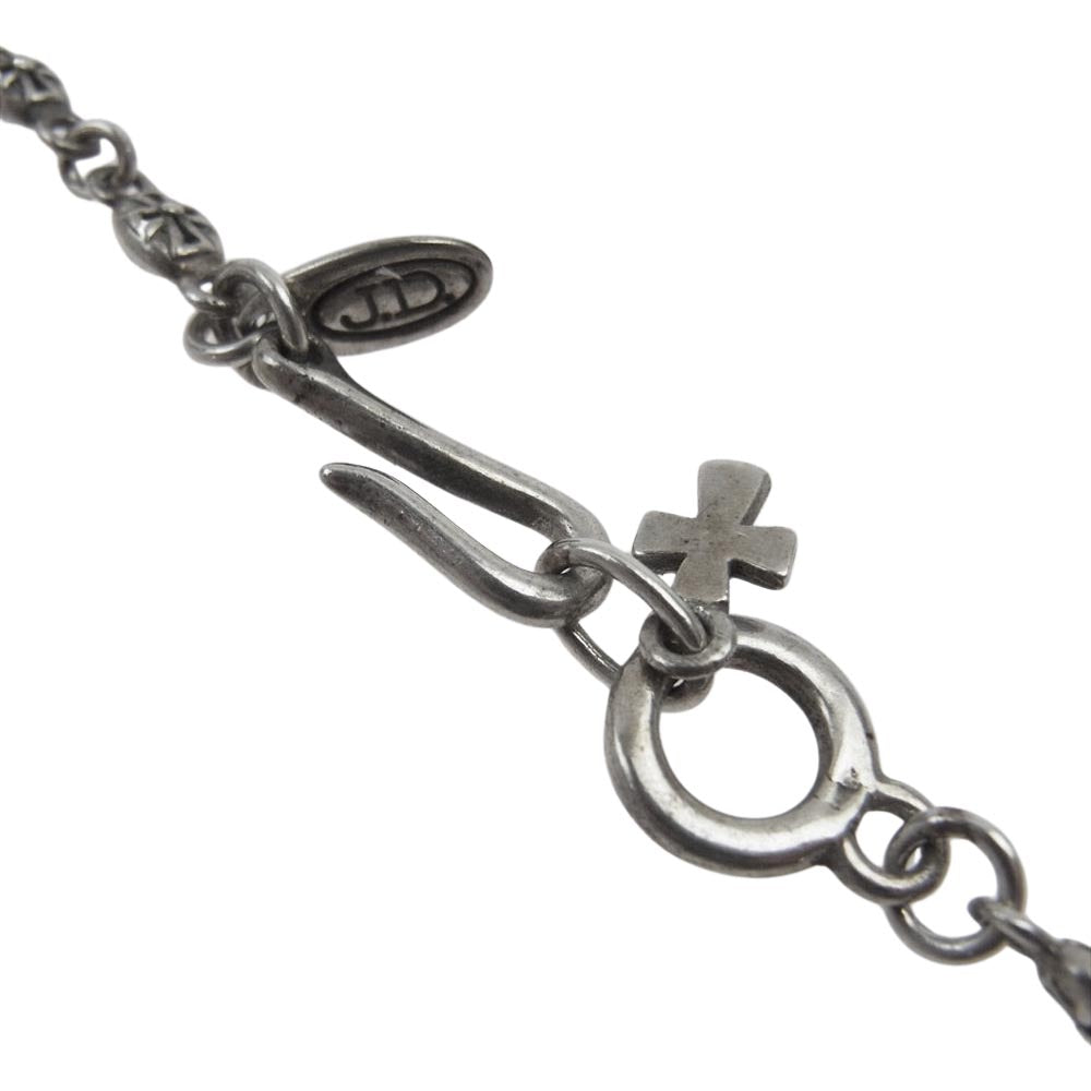 Justin Davis ジャスティンデイビス 45㎝ HEAVY CROSS ヘヴィクロス チェーン ネックレス シルバー系【中古】