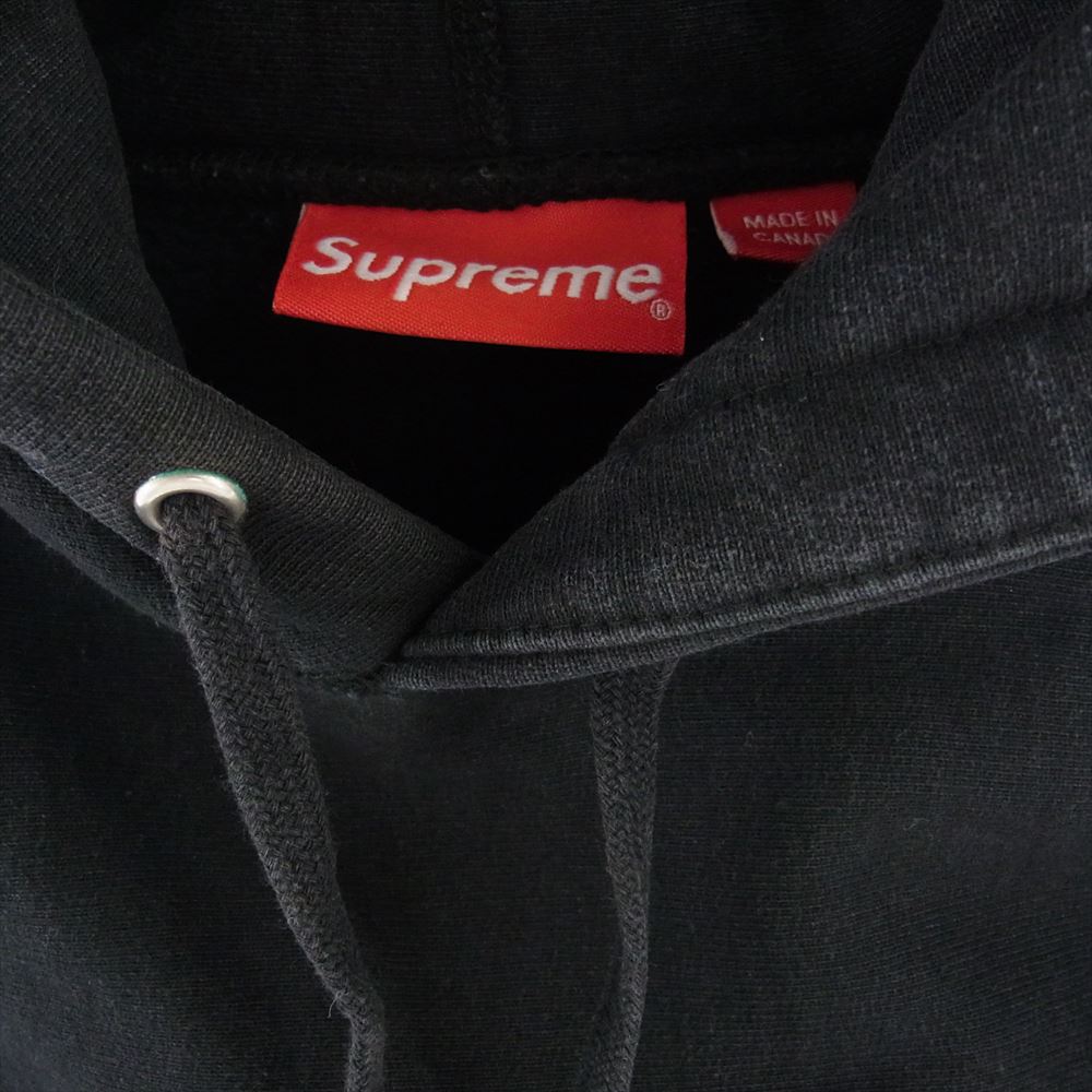 Supreme シュプリーム 16AW Box Logo Hooded Pullover ボックスロゴ パーカー ワングラムタグ ブラック系 M【中古】
