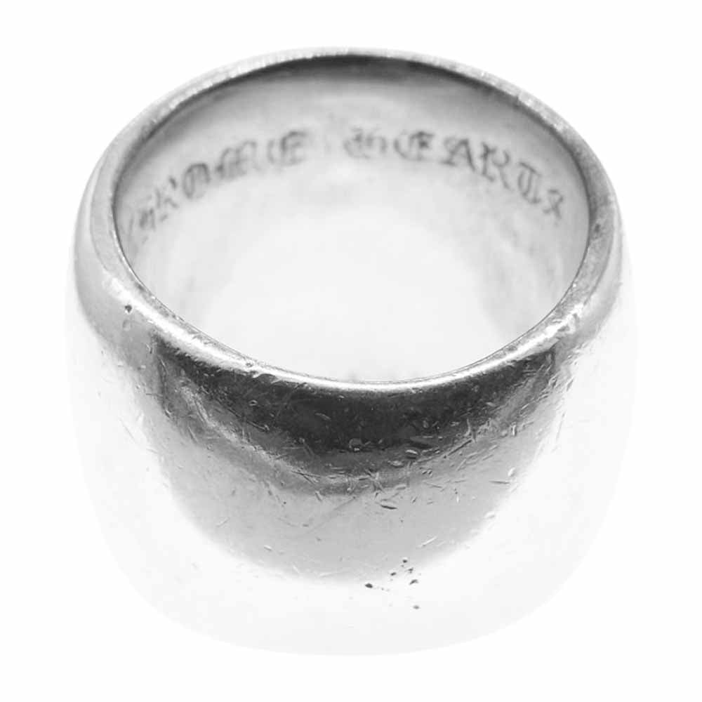 CHROME HEARTS クロムハーツ（原本無） CLASSIC OVAL クラシック オーバル クロス リング シルバー系 21号【中古】