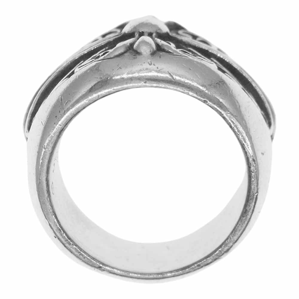 CHROME HEARTS クロムハーツ（原本無） CLASSIC OVAL クラシック オーバル クロス リング シルバー系 21号【中古】