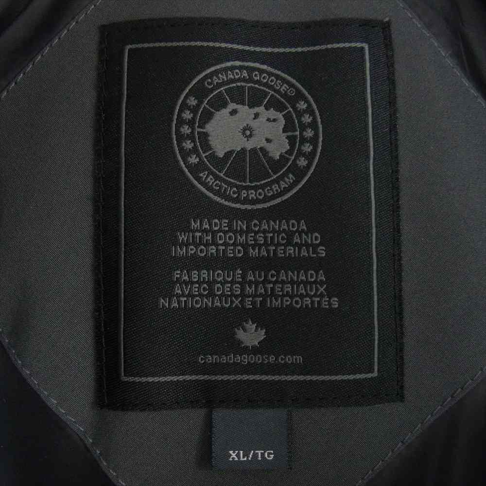 CANADA GOOSE カナダグース 4550MB MAITLAND PARKA メイトランド パーカ ダウン ジャケット ダークグレー系 XL【中古】