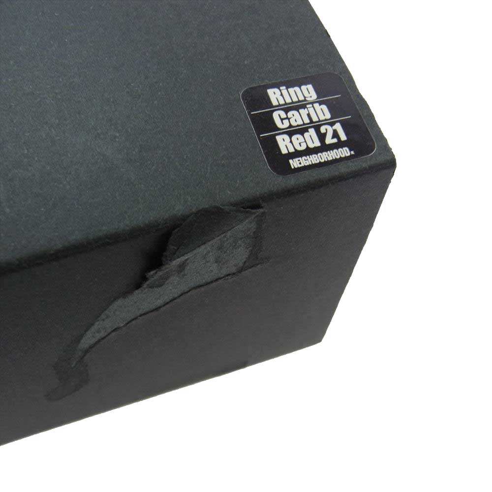 NEIGHBORHOOD ネイバーフッド スカル ストーン リング シルバー系 21号【中古】