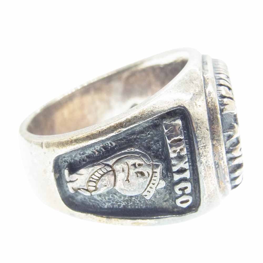 NEIGHBORHOOD ネイバーフッド RING.GRADUATE カレッジ リング シルバー系 21号【中古】