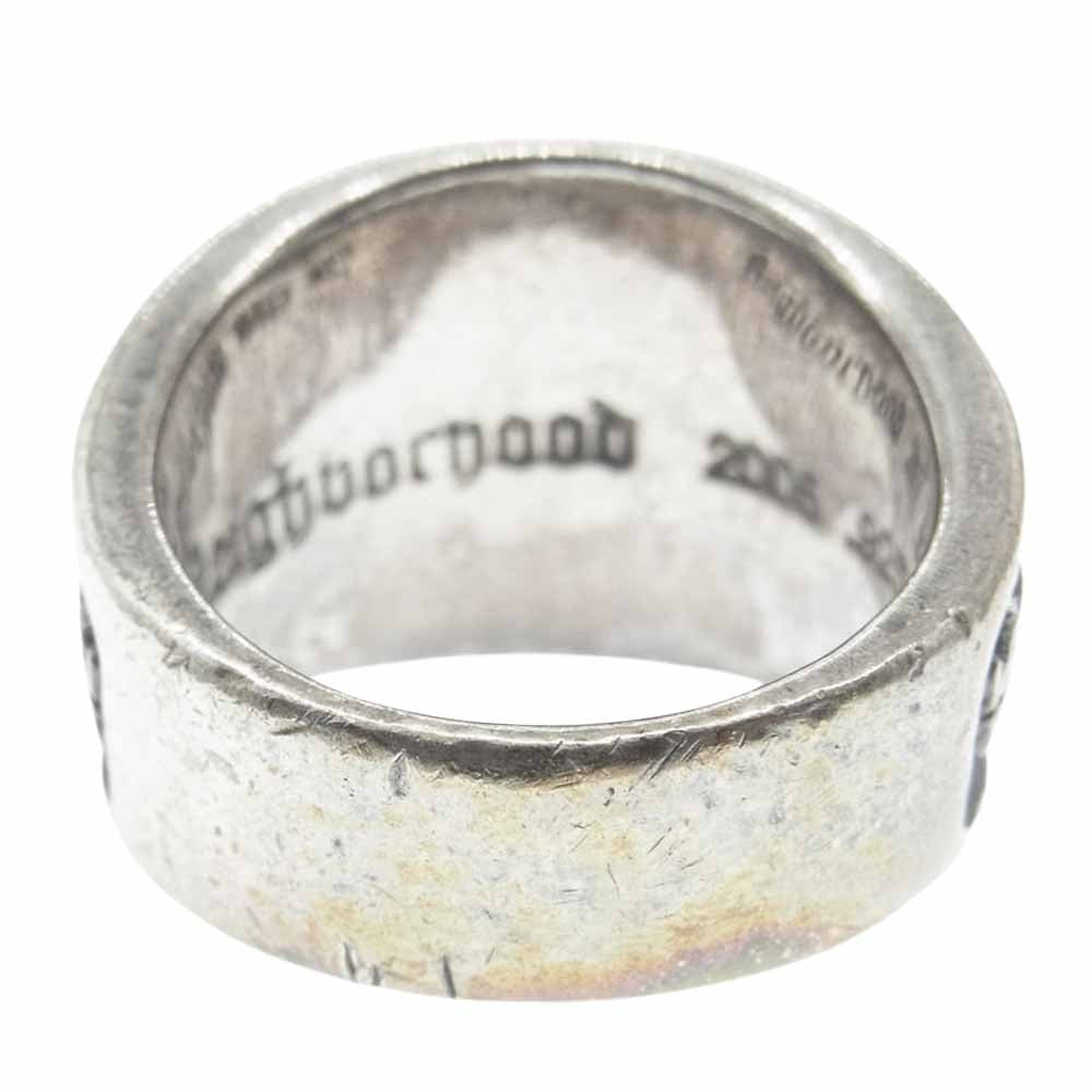 NEIGHBORHOOD ネイバーフッド RING.GRADUATE カレッジ リング シルバー系 21号【中古】