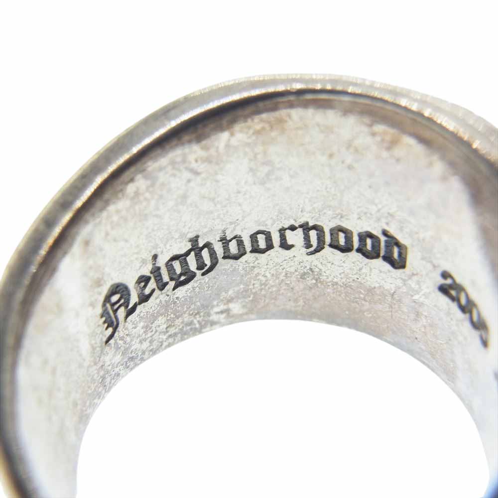 NEIGHBORHOOD ネイバーフッド RING.GRADUATE カレッジ リング シルバー系 21号【中古】
