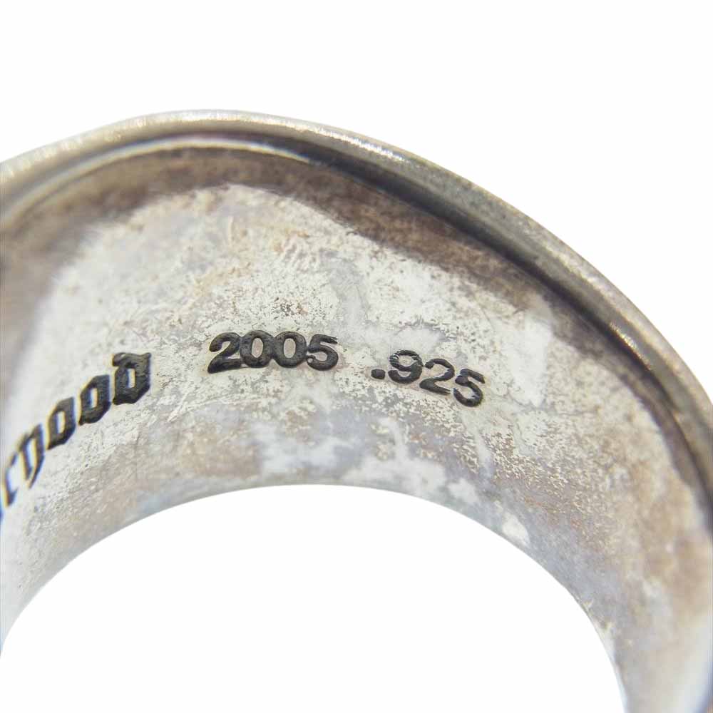 NEIGHBORHOOD ネイバーフッド RING.GRADUATE カレッジ リング シルバー系 21号【中古】
