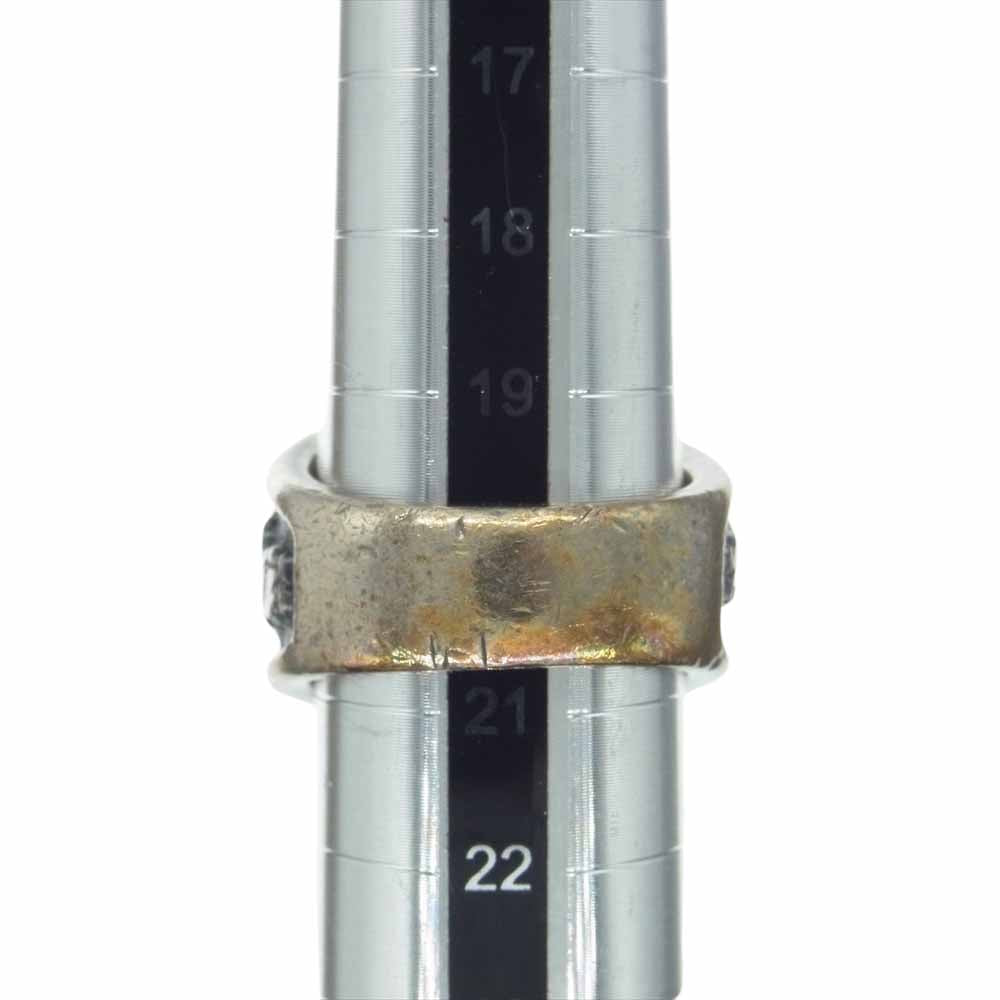 NEIGHBORHOOD ネイバーフッド RING.GRADUATE カレッジ リング シルバー系 21号【中古】