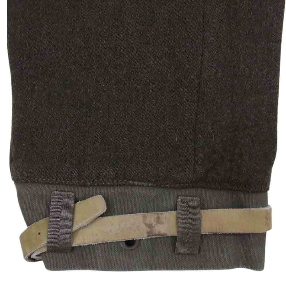 スウェーデン軍 ヴィンテージ G.K.A. GOTEBORG ウールパンツ カーゴパンツ カーキ系 C50【中古】