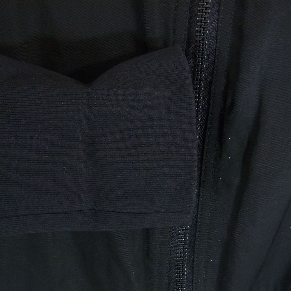 Y-3 Yohji Yamamoto ワイスリー ヨウジヤマモト IP7932 LG BOMBER PARKA コットンナイロンツイル ボンバー ロング ジャケット フライト パーカー コート ブラック系 M【中古】