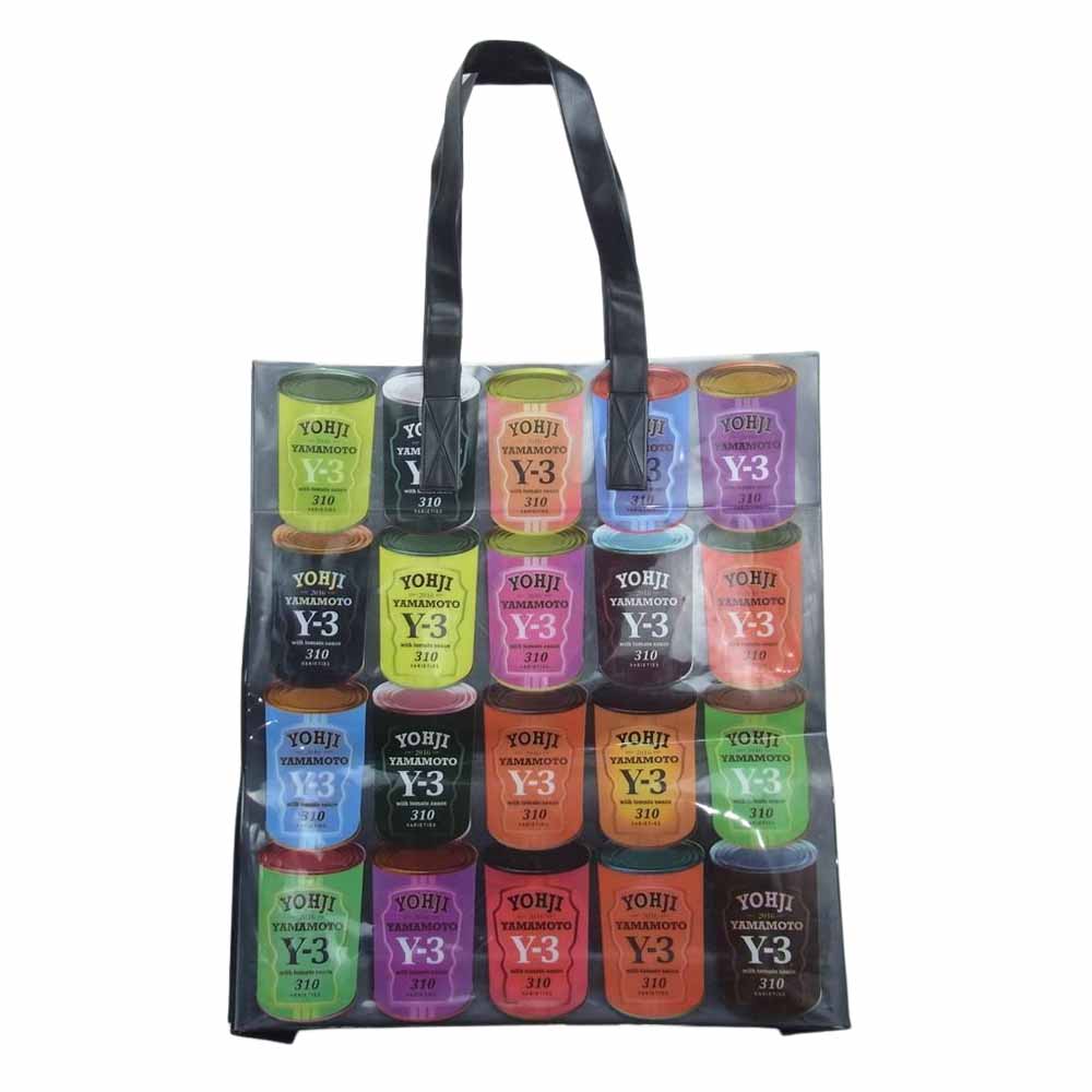 Yohji Yamamoto ヨウジヤマモト Y-3 ワイスリー ビニールトート バッグ ブラック系【中古】