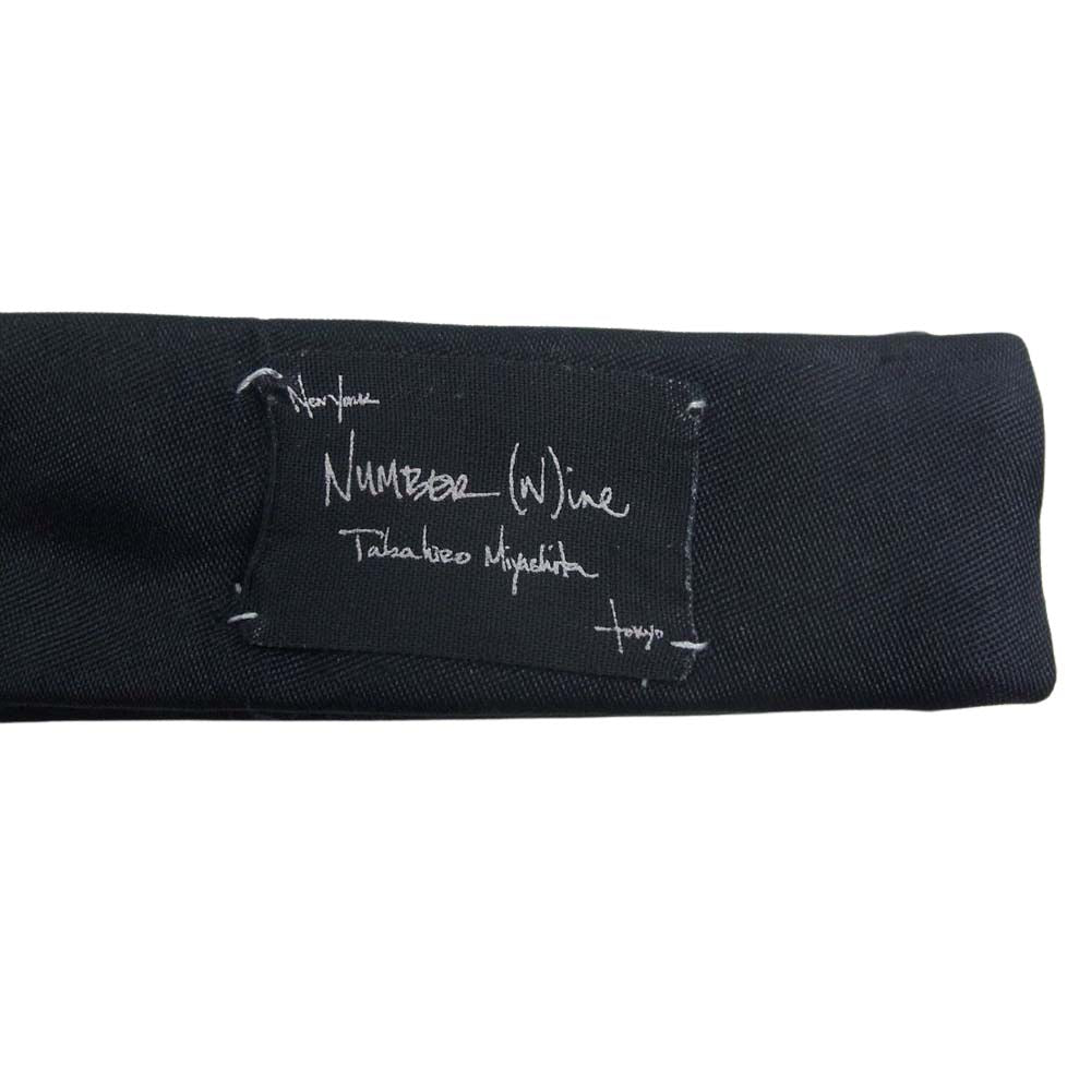 NUMBER(N)INE ナンバーナイン 本人期 ボウタイ ネクタイ ブラック系【中古】
