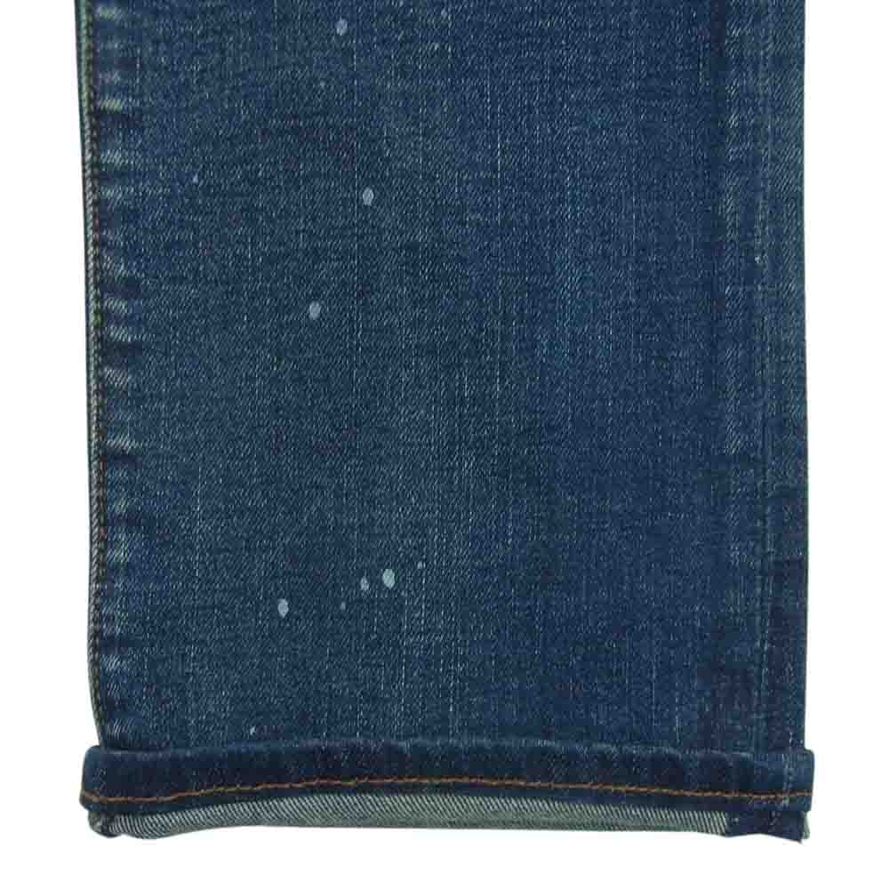 DIOR HOMME ディオールオム 9e3111081110 UNDER MY CAR アンダーマイカー ペンキ加工 ペイント デニム パンツ ジーンズ インディゴブルー系 31【中古】