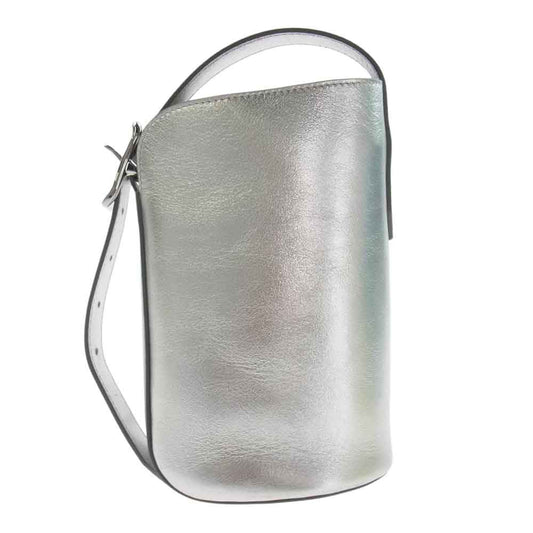 J.M WESTON ジェイエムウエストン NANO QUIVER BUCKET LNQB-0XX-MCXX クイバーバケットナノ ショルダーバッグ シルバー シルバー系【中古】