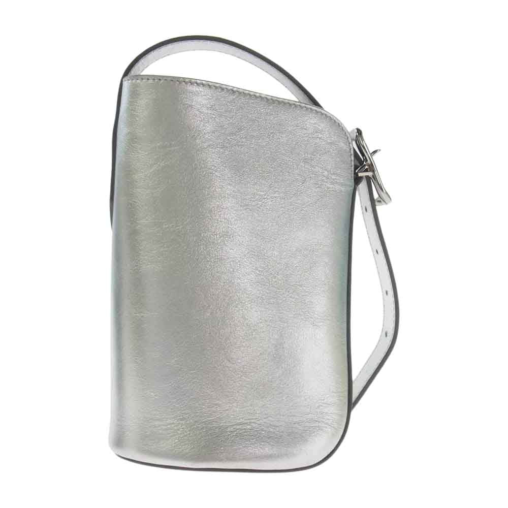 J.M WESTON ジェイエムウエストン NANO QUIVER BUCKET LNQB-0XX-MCXX クイバーバケットナノ ショルダーバッグ シルバー シルバー系【中古】