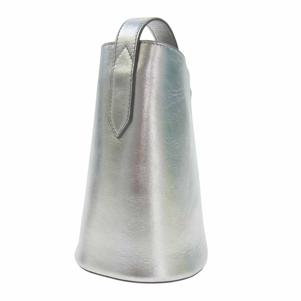 J.M WESTON ジェイエムウエストン NANO QUIVER BUCKET LNQB-0XX-MCXX クイバーバケットナノ ショルダーバッグ シルバー シルバー系【中古】