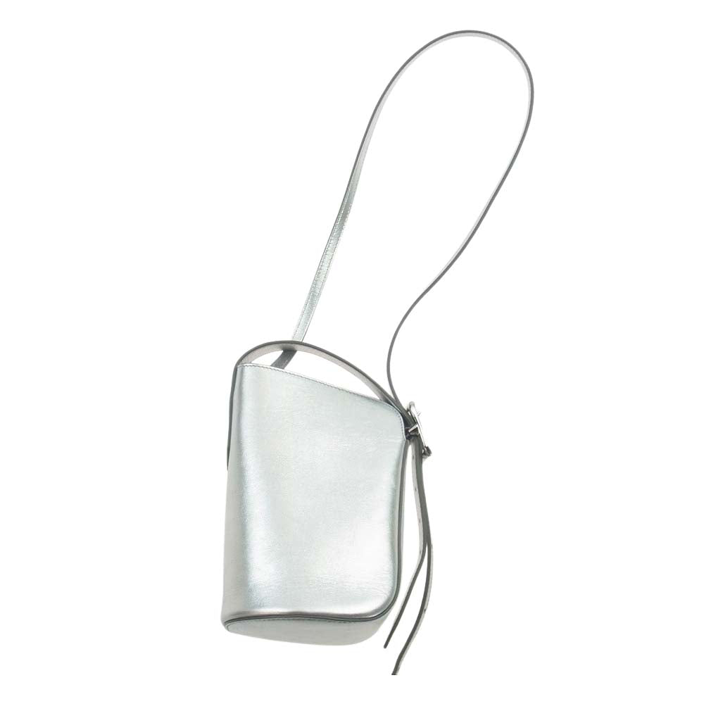 J.M WESTON ジェイエムウエストン NANO QUIVER BUCKET LNQB-0XX-MCXX クイバーバケットナノ ショルダーバッグ シルバー シルバー系【中古】