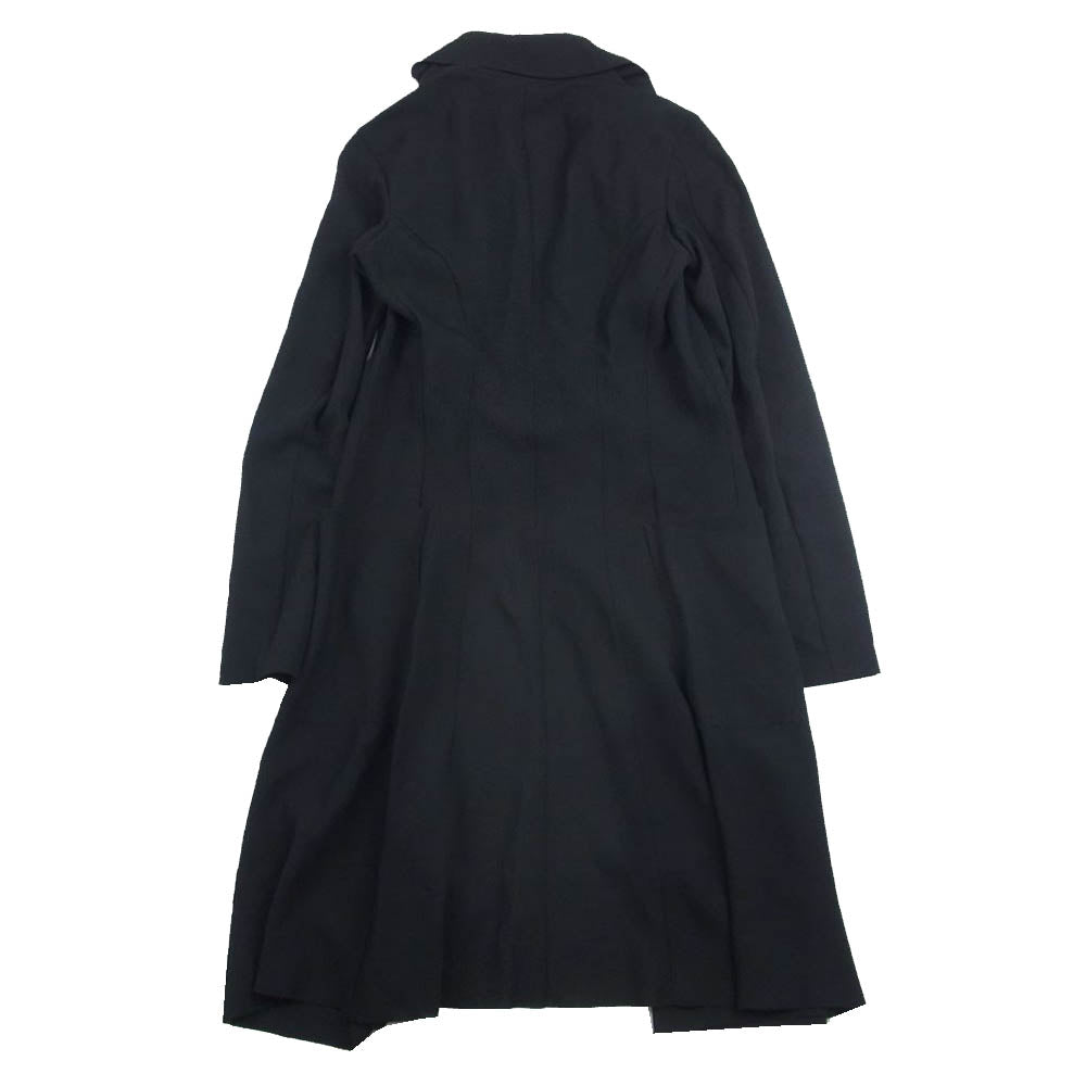 JUNYA WATANABE COMME des GARCONS ジュンヤワタナベコムデギャルソン AD2003 JM-J032 ボタンレス ロング シャツ ブラウス ブラック系 M【中古】