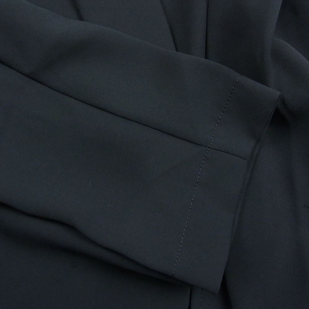 JUNYA WATANABE COMME des GARCONS ジュンヤワタナベコムデギャルソン AD2003 JM-J032 ボタンレス ロング シャツ ブラウス ブラック系 M【中古】