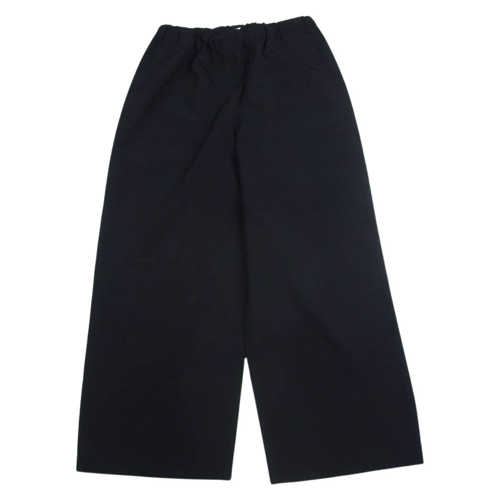 COMME des GARCONS コムデギャルソン AD2004 RZ-P001 robe de chambre ローブドシャンブル ウール100％ イージー スラックスパンツ ガウチョパンツ ブラック系【中古】
