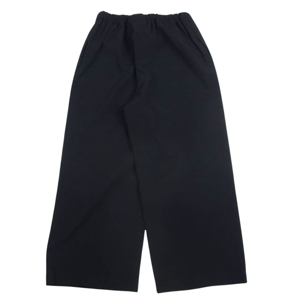 COMME des GARCONS コムデギャルソン AD2004 RZ-P001 robe de chambre ローブドシャンブル ウール100％ イージー スラックスパンツ ガウチョパンツ ブラック系【中古】