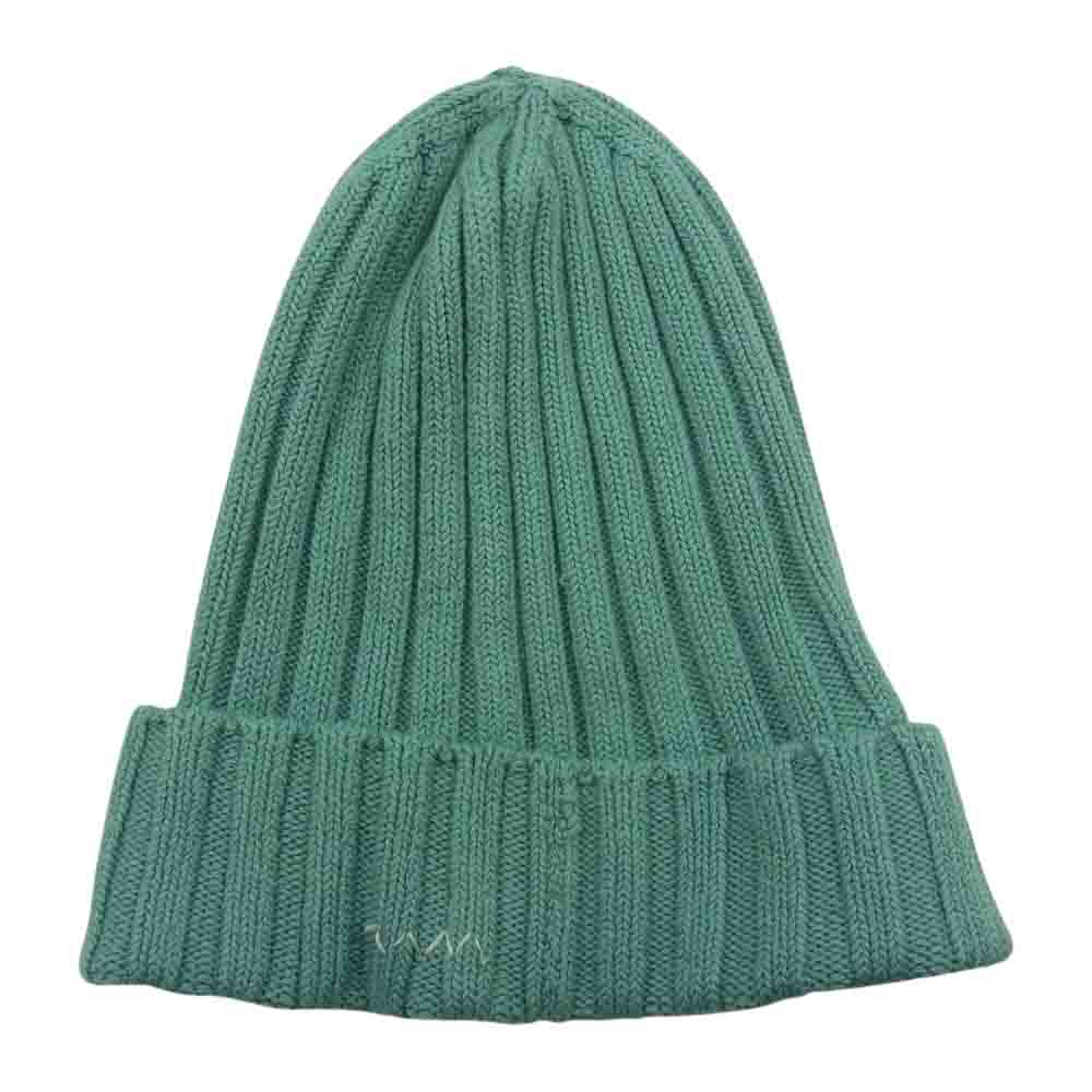 VISVIM ビズビム 0123103003005 KNIT CAP COTTON ニット キャップ コットン グリーン系 F【中古】
